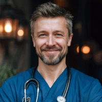 Itinai.com report type photo of smiling russian doctor with a 0af2d4f7 37cf 45ab b949 11e63ae67757 1
