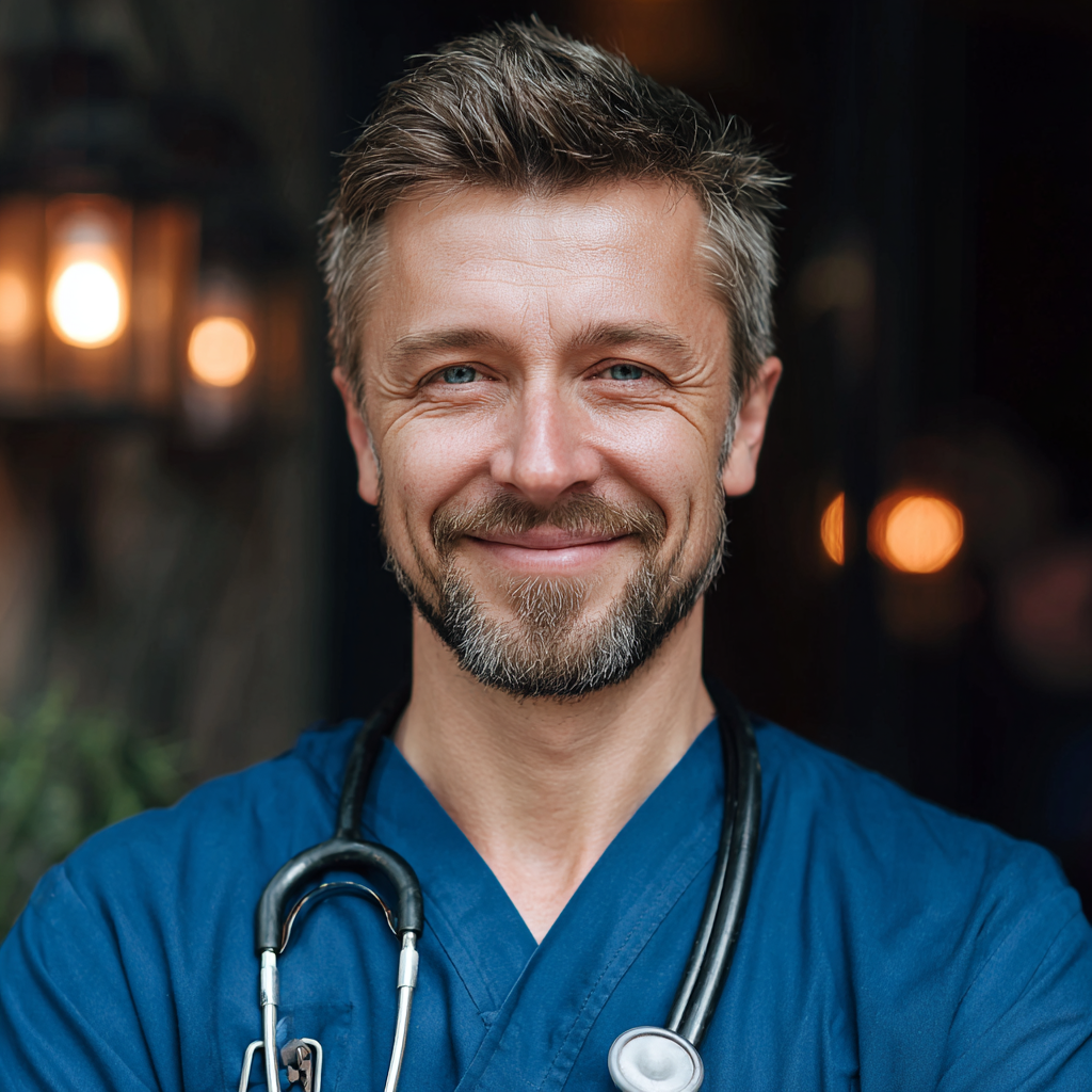 Itinai.com report type photo of smiling russian doctor with a 0af2d4f7 37cf 45ab b949 11e63ae67757 1