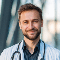 Itinai.com report type photo of smiling russian doctor with a 0af2d4f7 37cf 45ab b949 11e63ae67757 2